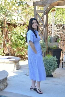 Lorene Blue Striped Shirt Dress -Women Dresses Store Facetune 09 03 2025 22 03 06