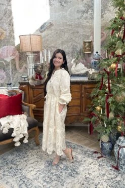 Kylen Cream Lace Midi Dress -Women Dresses Store Facetune 09 12 2024 17 56 20