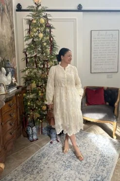 Kylen Cream Lace Midi Dress -Women Dresses Store Facetune 11 12 2024 12 27 57