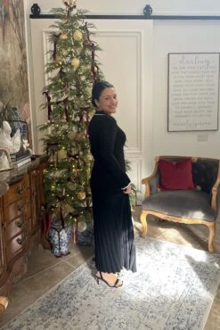 Greer Black Knit Ribbed Maxi Dress -Women Dresses Store Facetune 12 12 2024 11 32 51