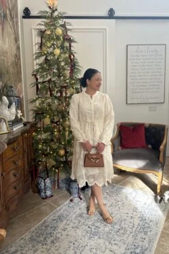 Kylen Cream Lace Midi Dress -Women Dresses Store Facetune 12 12 2024 12 09 57