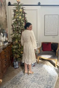 Kylen Cream Lace Midi Dress -Women Dresses Store Facetune 12 12 2024 12 10 54