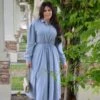 Matilda Dusty Blue Buttoned Dress -Women Dresses Store Facetune 16 09 2023 14 00 44