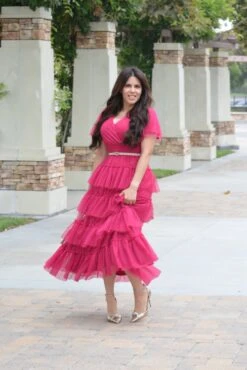 Channing Fuchsia Pink Tulle Dress -Women Dresses Store Facetune 16 09 2023 16 17 55