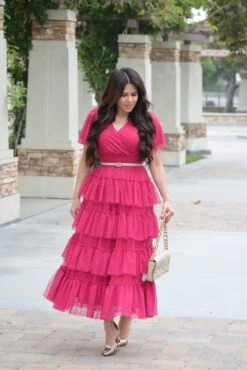 Channing Fuchsia Pink Tulle Dress -Women Dresses Store Facetune 16 09 2023 16 18 35