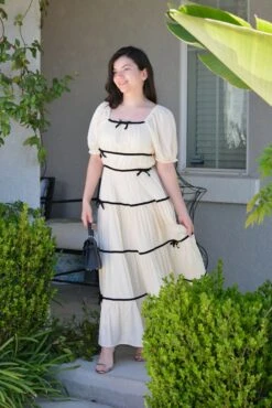 Mattie Cream Bow Dress -Women Dresses Store Facetune 19 04 2025 14 24 04