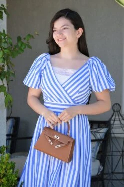 Ollie Blue Stripe Midi Dress -Women Dresses Store Facetune 19 04 2025 14 42 12