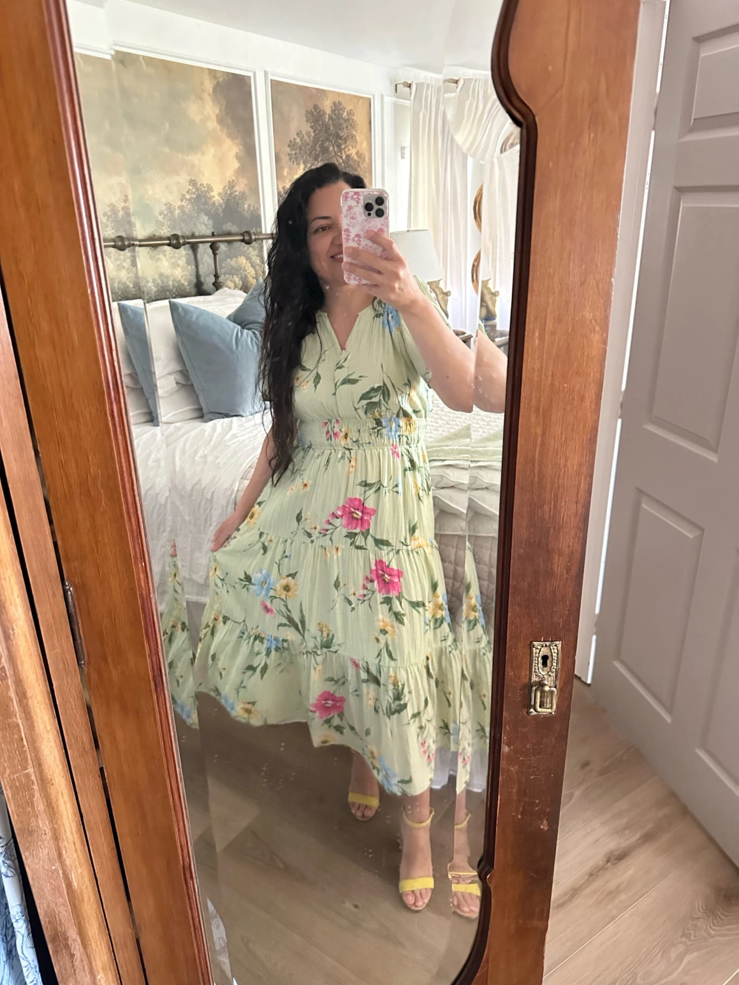 Percy Floral Midi Dress 5 Percy Floral Midi Dress - Image 3