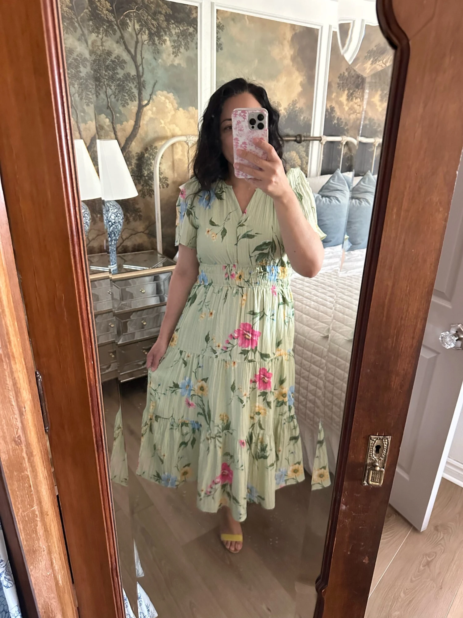 Percy Floral Midi Dress 4 Percy Floral Midi Dress - Image 2