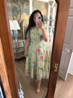 Percy Floral Midi Dress