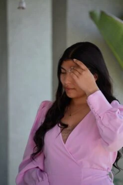 Effie Pink Ruffled Wrap Dress -Women Dresses Store Facetune 23 05 2025 14 56 41