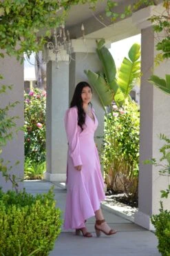 Effie Pink Ruffled Wrap Dress -Women Dresses Store Facetune 23 05 2025 14 58 53