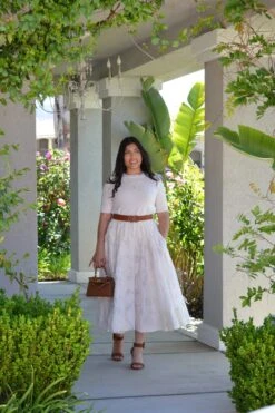 Annie Cream Jaquard Midi Skirt -Women Dresses Store Facetune 23 05 2025 15 30 28