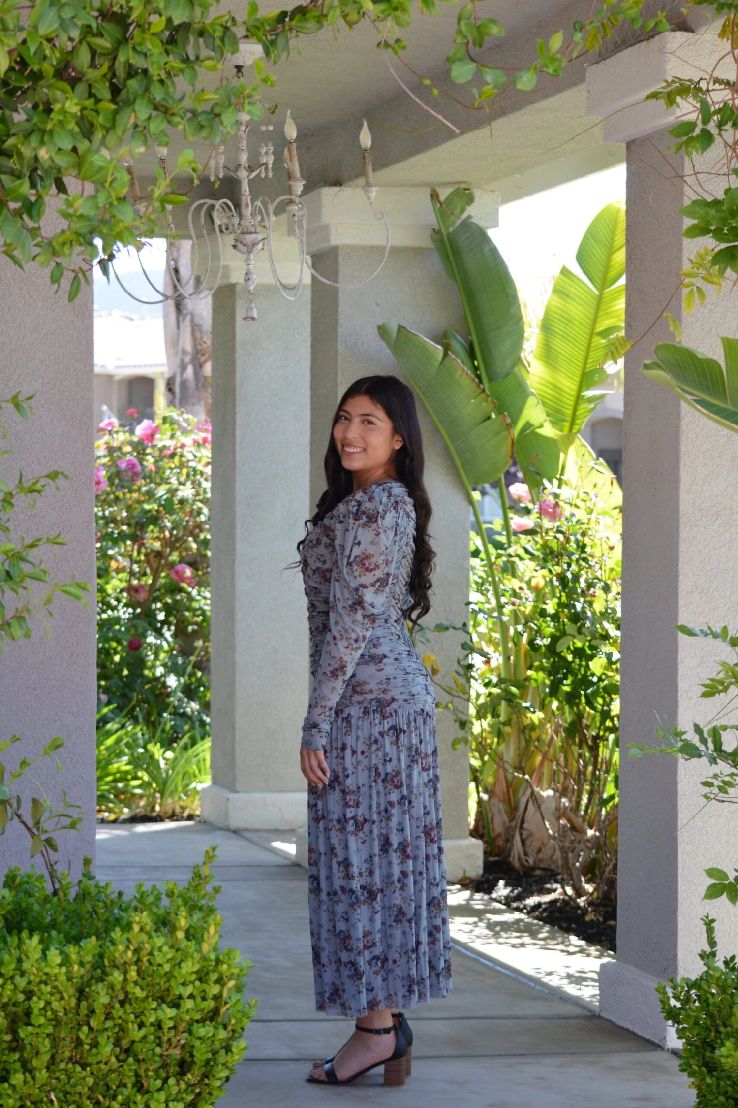 Sallie Mesh Floral Dress 7 Sallie Mesh Floral Dress - Image 5