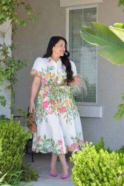 Kathleen Ivory Floral Midi Dress -Women Dresses Store Facetune 24 04 2025 13 19 07