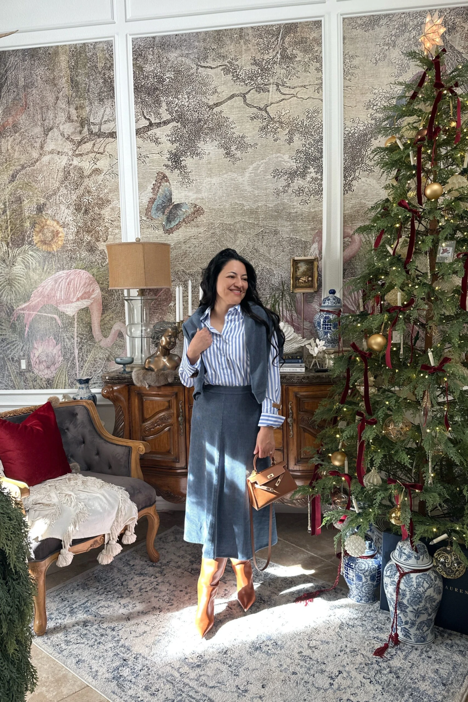 Lyra Warm Blue Corduroy Set 7 Lyra Warm Blue Corduroy Set - Image 5