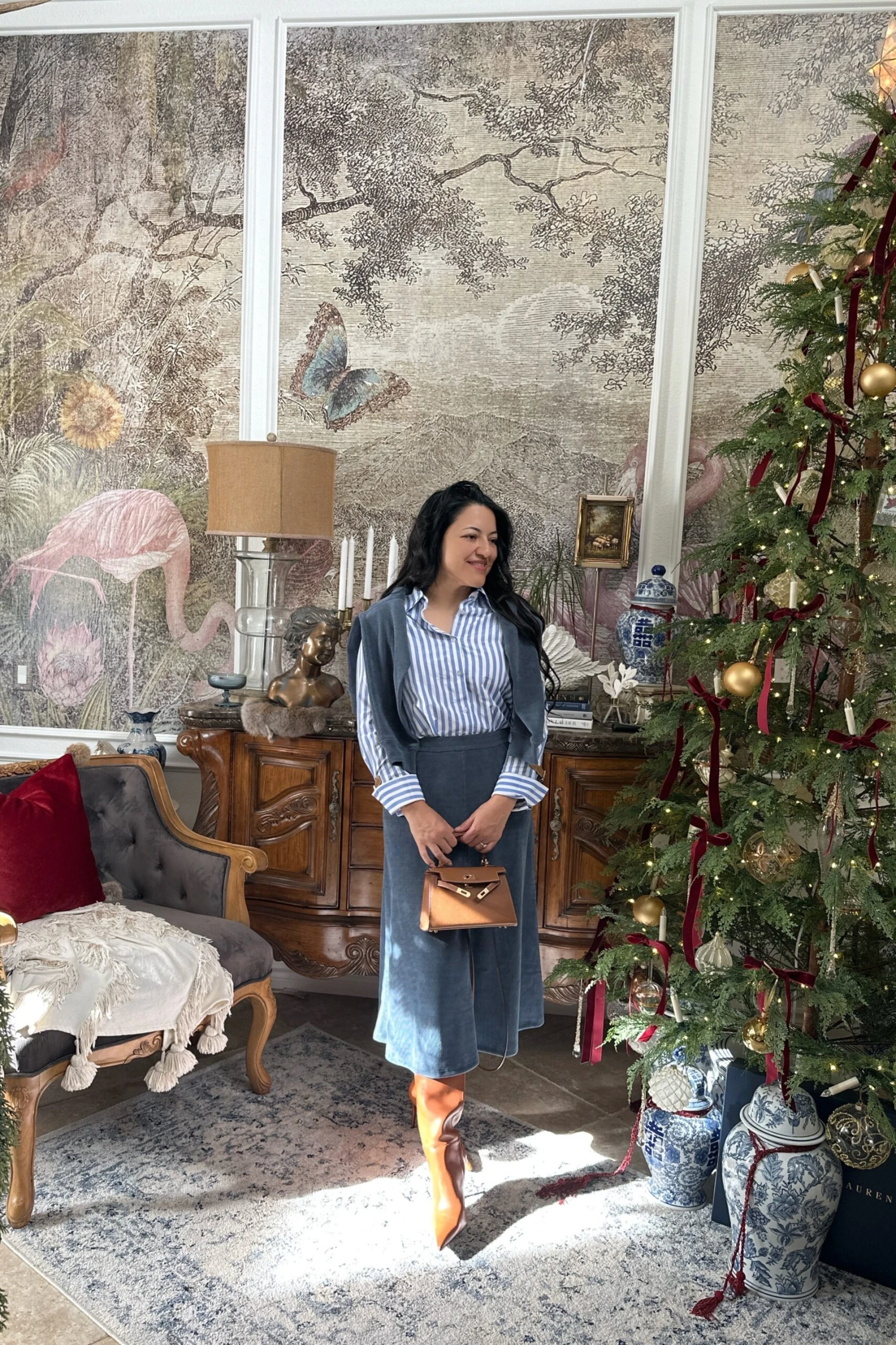 Lyra Warm Blue Corduroy Set 6 Lyra Warm Blue Corduroy Set - Image 4