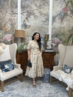 Eunice Chartreuse Floral Dress -Women Dresses Store Facetune 28 03 2025 14 22 30