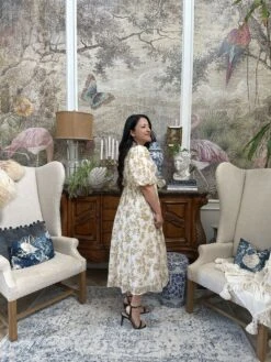 Eunice Chartreuse Floral Dress -Women Dresses Store Facetune 28 03 2025 14 23 36