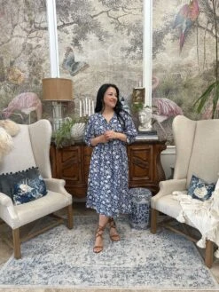 Harriet Blue Midi Dress -Women Dresses Store Facetune 28 03 2025 14 45 00