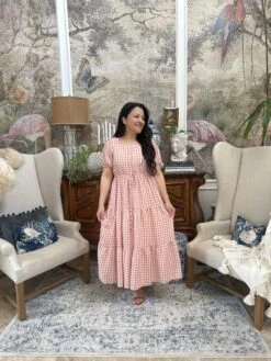 Marcella Pink Gingham Dress -Women Dresses Store Facetune 28 03 2025 14 50 35