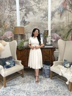 Verna Off White Pleated Dress -Women Dresses Store Facetune 28 03 2025 15 10 57