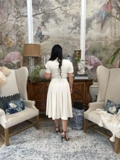 Verna Off White Pleated Dress -Women Dresses Store Facetune 28 03 2025 15 13 02