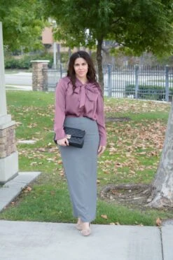 Ridley Grey Maxi Skirt -Women Dresses Store Facetune 28 10 2023 16 14 53