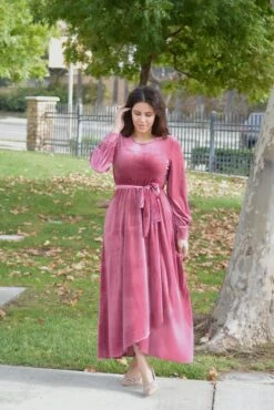 Cameo Pink Velvet Maxi Dress -Women Dresses Store Facetune 28 10 2023 18 17 28 7c1cd2e8 53a6 4388 9de0 076d343ab908