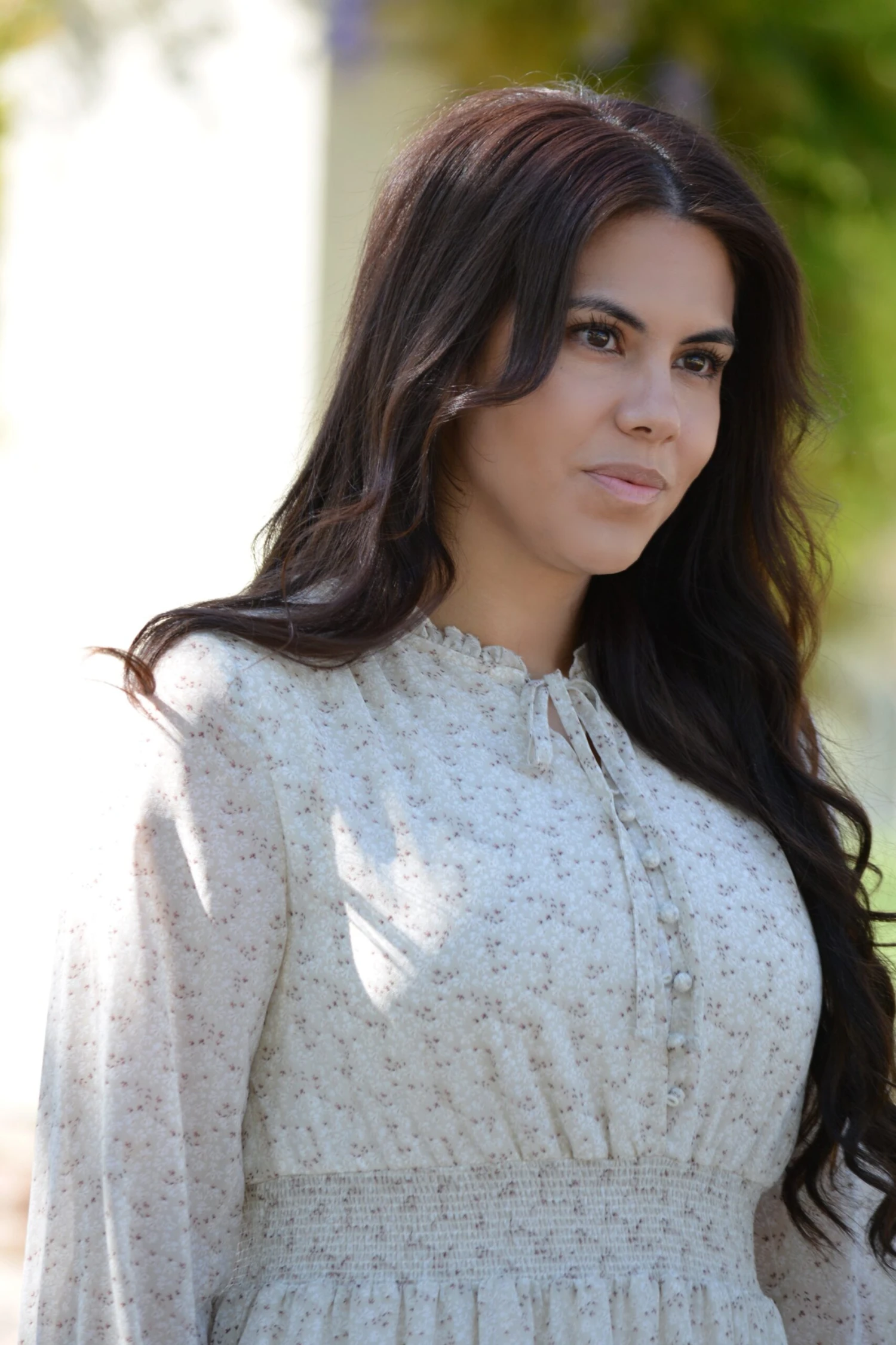 Etta Ivory Floral Maxi Dress 5 Etta Ivory Floral Maxi Dress - Image 3