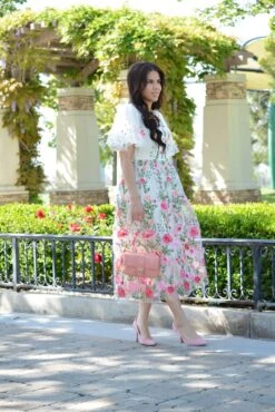 Lily Floral Midi Dress -Women Dresses Store Facetune 29 04 2024 13 03 30