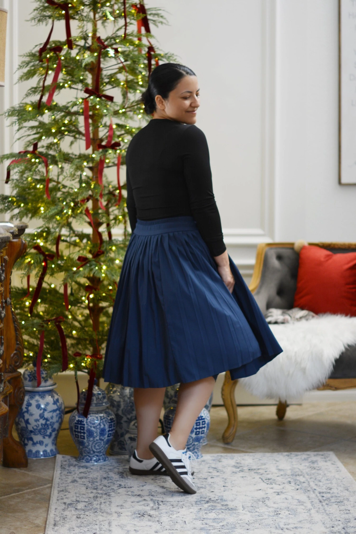 Patagonia Navy Pleated Athletic Skirt 5 Patagonia Navy Pleated Athletic Skirt - Image 3