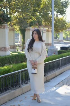 Taylor Ecru Peplum Set -Women Dresses Store Facetune 31 08 2024 12 41 00