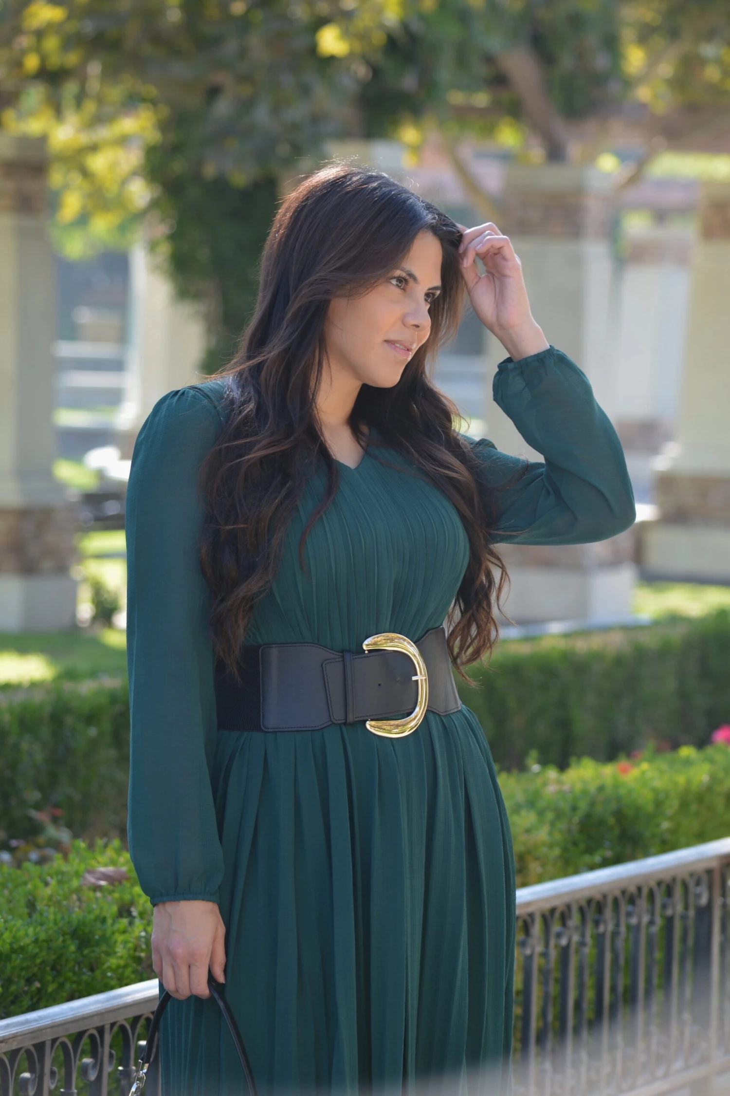 Tulla Emerald Green Midi Dress (Plus Size Available) 14 Tulla Emerald Green Midi Dress (Plus Size Available) - Image 12