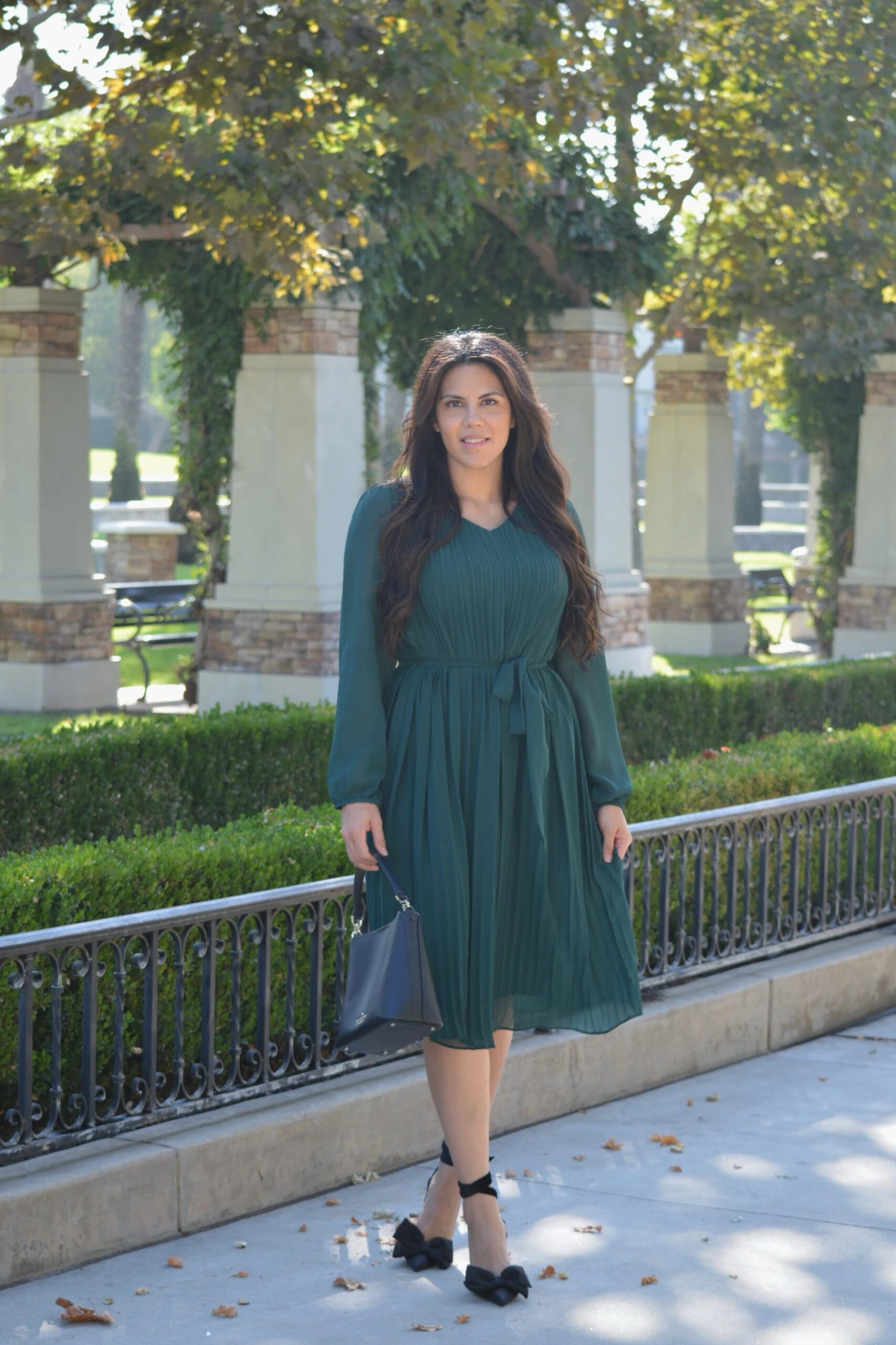Tulla Emerald Green Midi Dress (Plus Size Available) 8 Tulla Emerald Green Midi Dress (Plus Size Available) - Image 6