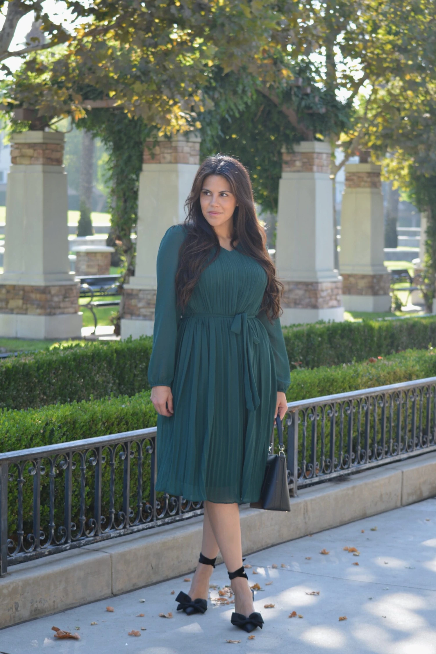 Tulla Emerald Green Midi Dress (Plus Size Available) 7 Tulla Emerald Green Midi Dress (Plus Size Available) - Image 5