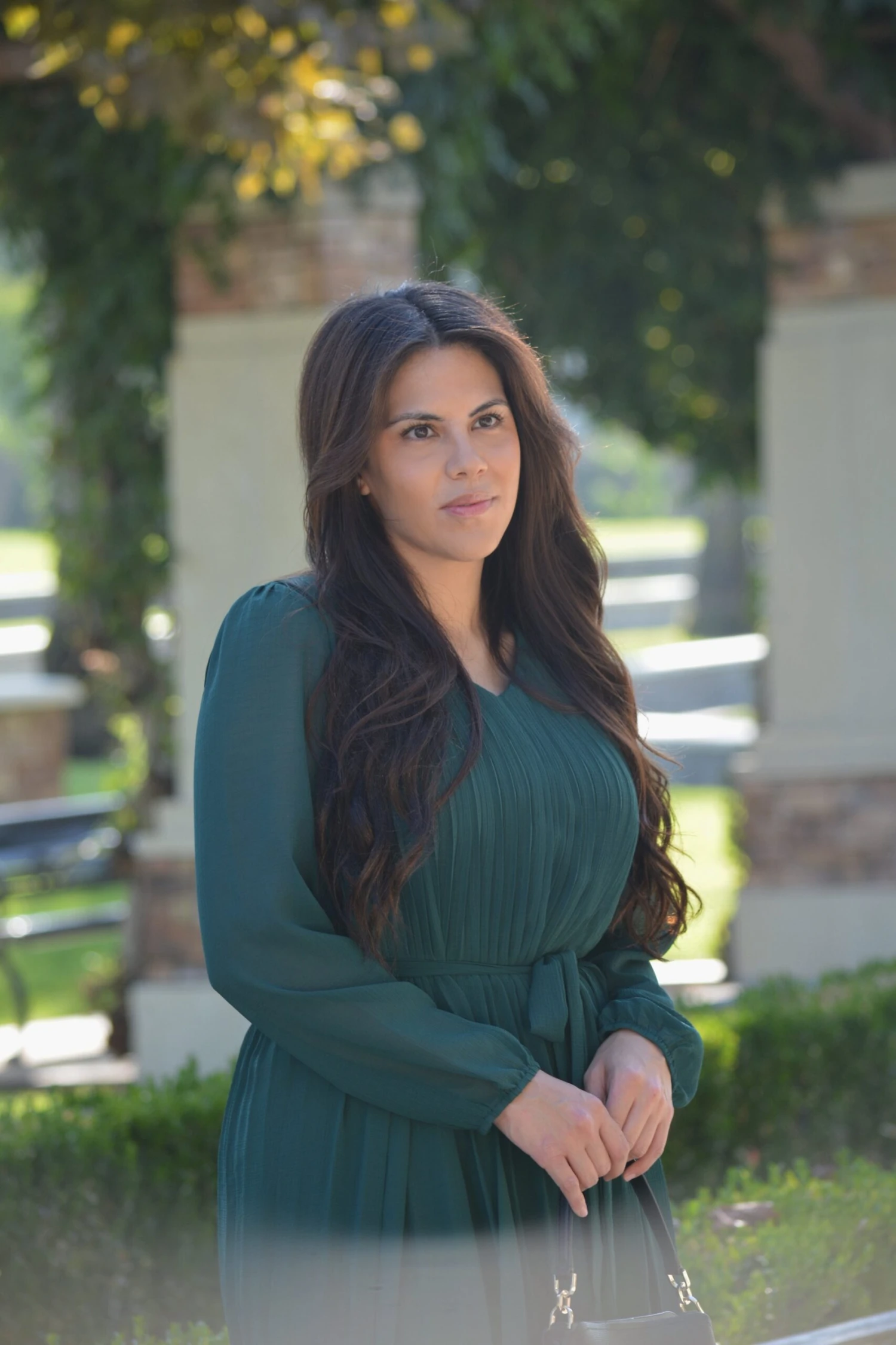 Tulla Emerald Green Midi Dress (Plus Size Available) 5 Tulla Emerald Green Midi Dress (Plus Size Available) - Image 3