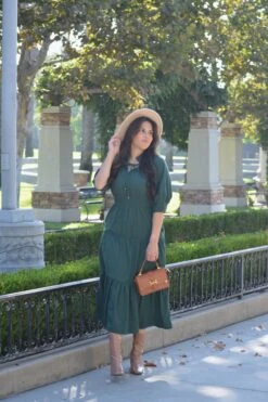 Tina Forest Green Maxi Dress -Women Dresses Store Facetune 31 08 2024 12 55 38