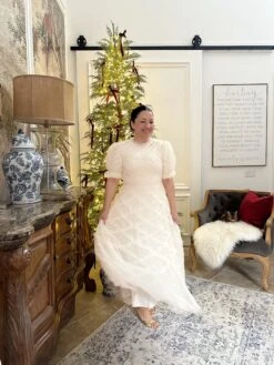 Nora Cream Dot Tulle Dress -Women Dresses Store Facetune 31 10 2024 12 30 32