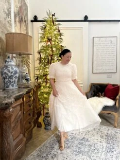 Nora Cream Dot Tulle Dress -Women Dresses Store Facetune 31 10 2024 12 32 21