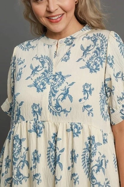 Lula Blue Paisley Tiered Dress 13 Lula Blue Paisley Tiered Dress - Image 11