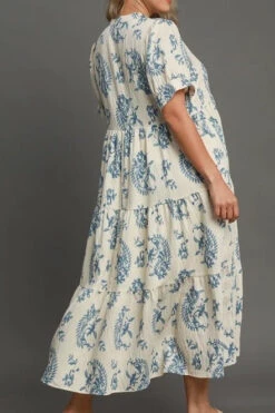 Lula Blue Paisley Tiered Dress 25 Lula Blue Paisley Tiered Dress -Women Dresses Store IMG 2023