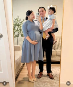 Santorini Blue Dress