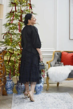 Vienna Black Tulle Dress -Women Dresses Store IMG 6006