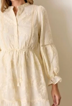 Kylen Cream Lace Midi Dress -Women Dresses Store IMG 7213