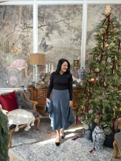 Lyra Black Corduroy Set -Women Dresses Store IMG 8509