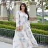 Sardinia Blue Floral Maxi Dress -Women Dresses Store Snapseed 0433eeff ab96 409f 9fe6 773d47629622