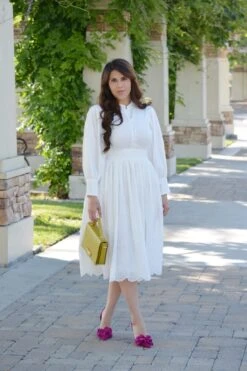 Florence White Eyelet Cotton Dress 24 Florence White Eyelet Cotton Dress -Women Dresses Store image 011f32ca a979 4f6f b275 07634ebe652b