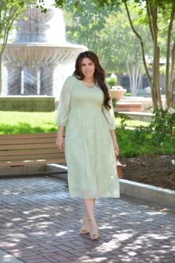 Brooke Mint Embroidered Dress -Women Dresses Store image 2b4bed20 b3e8 41a2 a499 519f05a01641