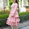 Amalfi Blush Ruffled Dress -Women Dresses Store image 2d0497ed d349 4f22 b305 7718f3559df7